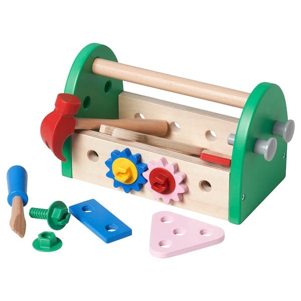 Ikea BLOMFLUGA - 13-piece toy tool set