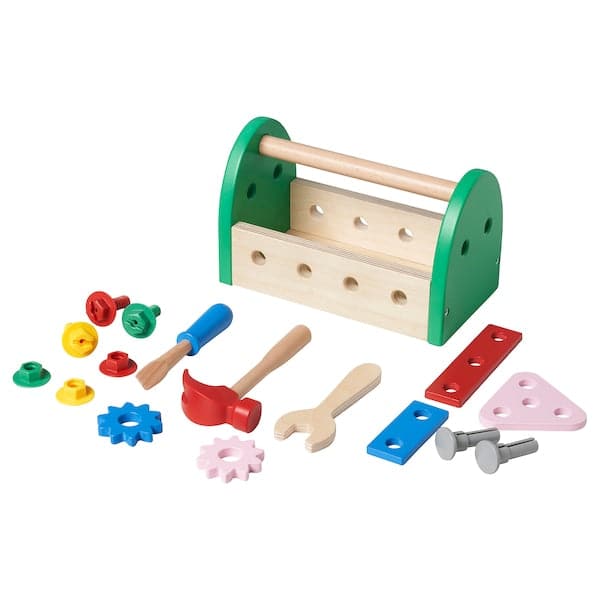 BLOMFLUGA - 13-piece toy tool set - best price from Maltashopper.com 00539627
