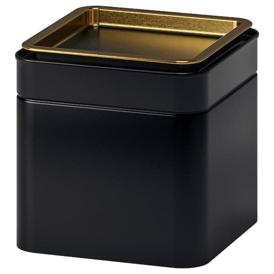 Ikea BLOMNING - Coffee/tea tin, 10x10x10 cm