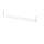 BOAXEL - Adjustable clothes rail, white, 20-30 cm