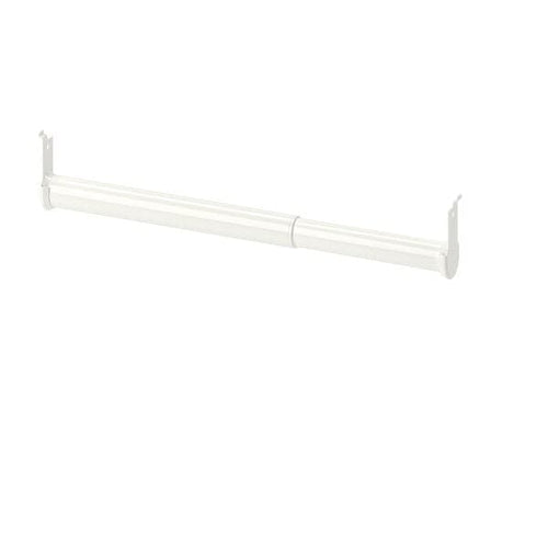BOAXEL - Adjustable clothes rail, white, 20-30 cm