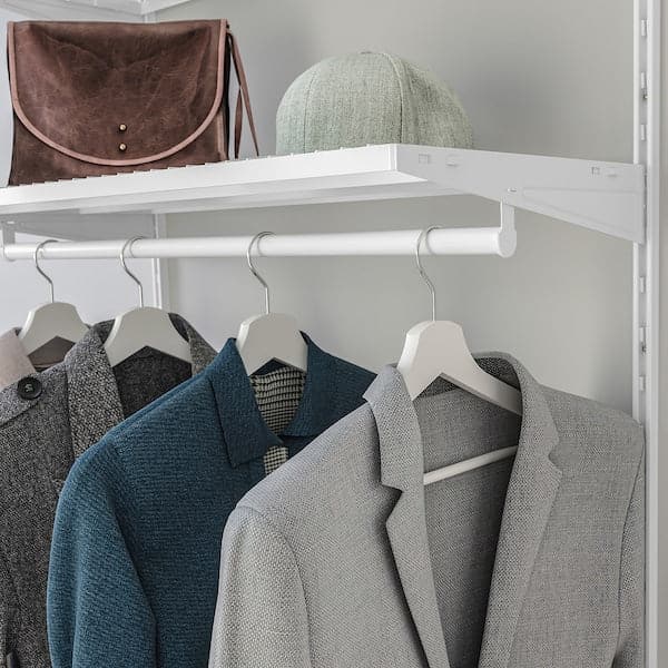Ikea BOAXEL - Wardrobe combination, white, 82x40x201 cm