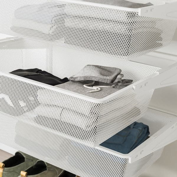 Ikea BOAXEL - Wardrobe combination, white, 125x40x201 cm