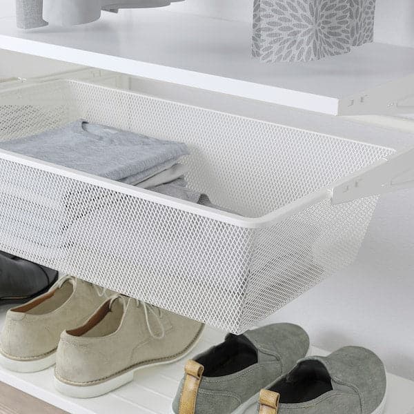 Ikea BOAXEL - Wardrobe combination, white, 250x40x201 cm