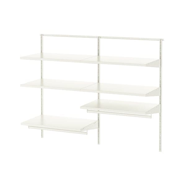 Ikea BOAXEL - Wardrobe combination, white, 125x40x101 cm