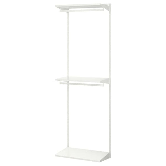 Ikea BOAXEL - Wardrobe combination, white, 62x40x201 cm