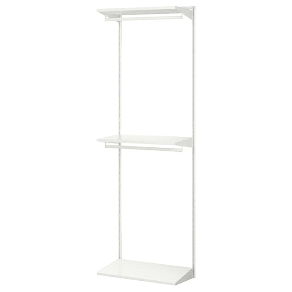 Ikea BOAXEL - Wardrobe combination, white, 62x40x201 cm