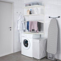 BOAXEL - Laundry combination, white, 82x40x201 cm - best price from Maltashopper.com 69385571