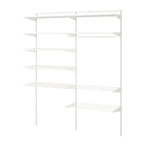 Ikea BOAXEL - Laundry combination, white, 165x40x201 cm