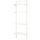 BOAXEL - BOAXEL Shelving unit, white, 62x40x201 cm