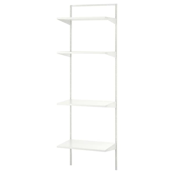 Ikea BOAXEL - Shelving unit, white, 62x40x201 cm