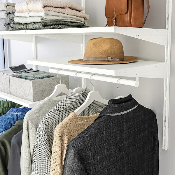 Ikea BOAXEL - Bracket, white, 40 cm