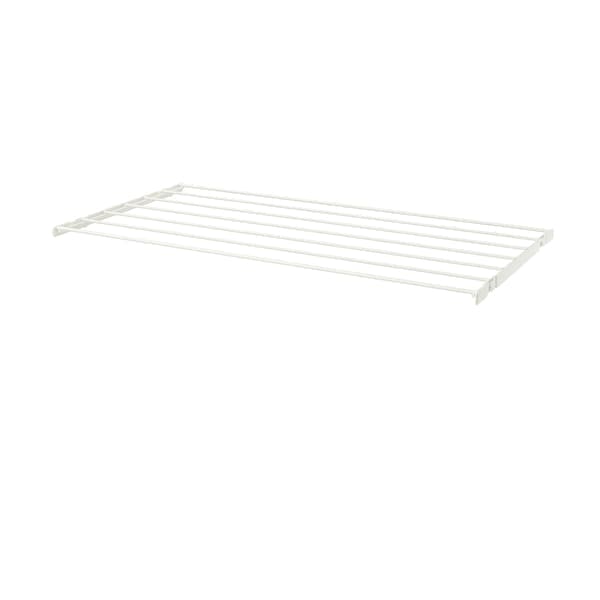 BOAXEL - Drying rack, white, 80x40 cm