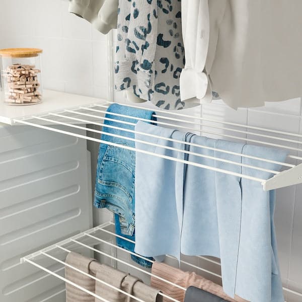 Ikea BOAXEL - Drying rack, white, 80x40 cm