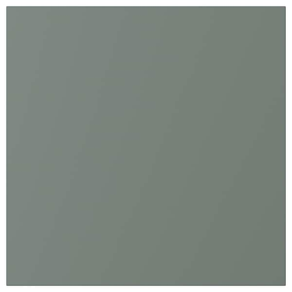 BODARP - Drawer front, grey-green, 40x40 cm