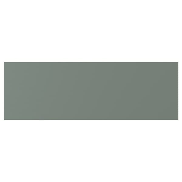 BODARP - Drawer front, grey-green, 60x20 cm - best price from Maltashopper.com 50435552
