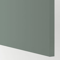 BODARP - Drawer front, grey-green, 80x20 cm - best price from Maltashopper.com 80435555