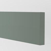 BODARP - Drawer front, grey-green, 40x10 cm - best price from Maltashopper.com 50435547