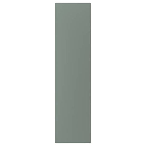 BODARP - Cover panel, grey-green, 62x240 cm