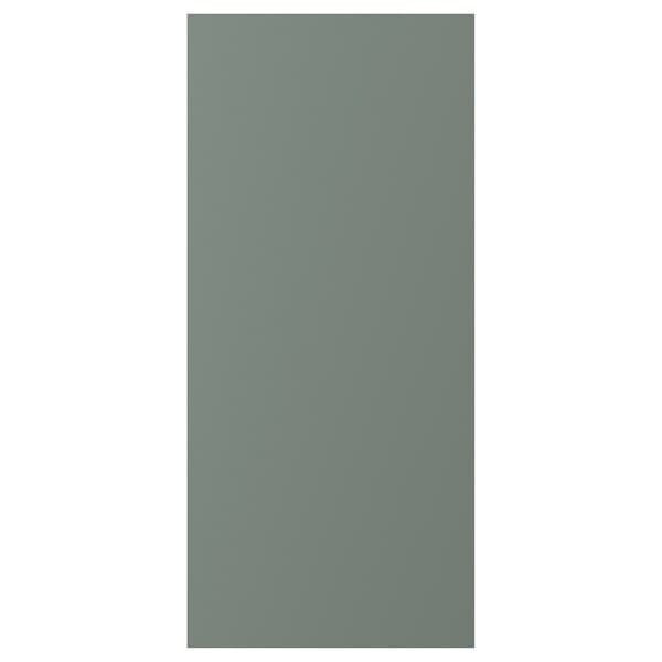 BODARP - Cover panel, grey-green, 39x86 cm