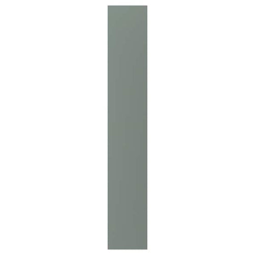 BODARP - Cover panel, grey-green, 39x240 cm