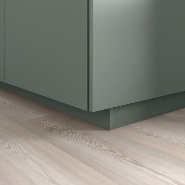 BODARP - Plinth, grey-green, 220x8 cm - best price from Maltashopper.com 20435558