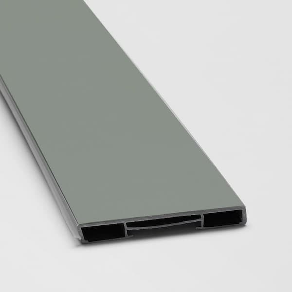 Ikea BODARP - Plinth, grey-green, 220x8 cm