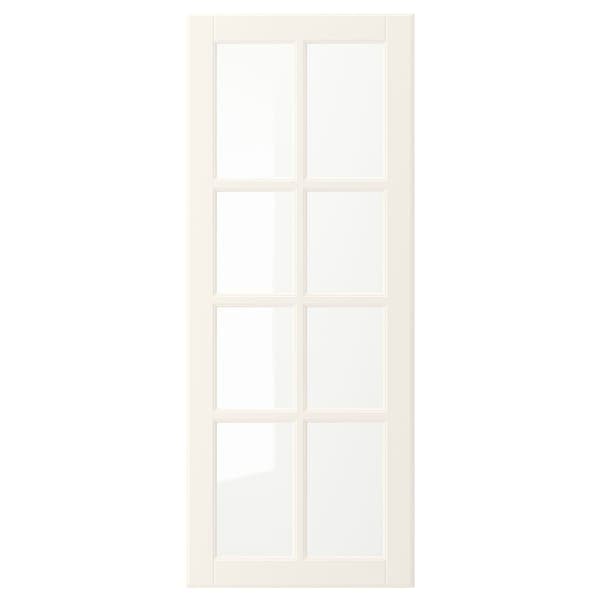 Ikea BODBYN - Glass door, off-white, 40x100 cm