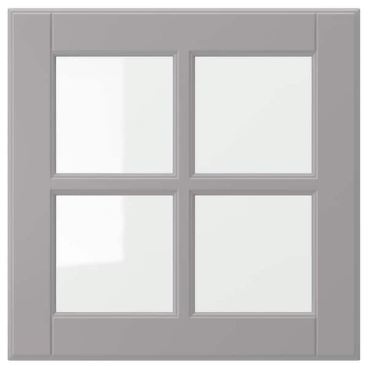 Ikea BODBYN - Glass door, grey, 40x40 cm