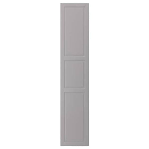 BODBYN - Door, grey, 40x200 cm
