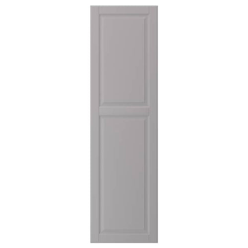 BODBYN - Door, grey, 40x140 cm