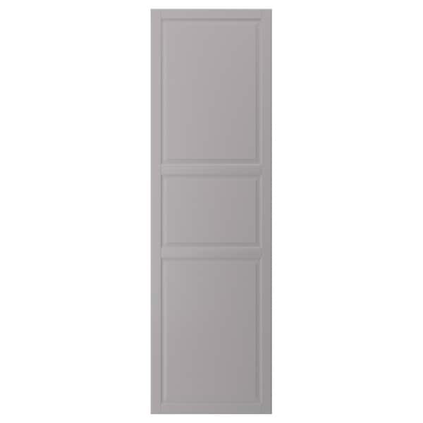 BODBYN - Door, grey, 60x200 cm - best price from Maltashopper.com 90221040