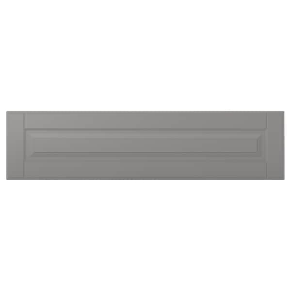 BODBYN - Drawer front, grey, 80x20 cm - best price from Maltashopper.com 40221052