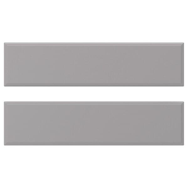 Ikea BODBYN - Drawer front, grey, 40x10 cm