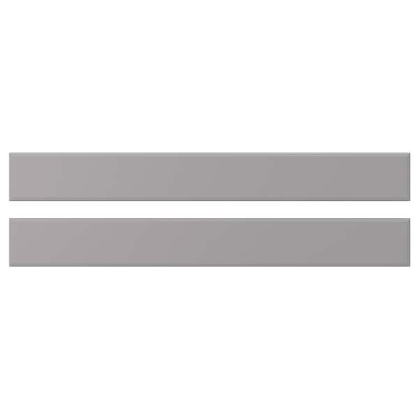 Ikea BODBYN - Drawer front, grey, 80x10 cm