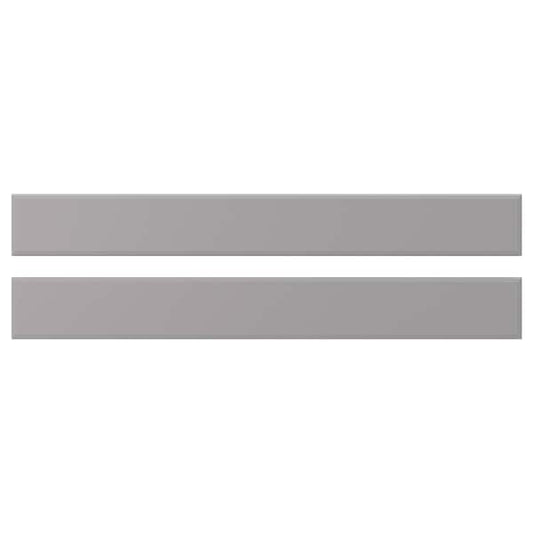 Ikea BODBYN - Drawer front, grey, 80x10 cm