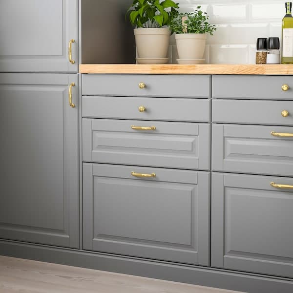 BODBYN - Drawer front, grey , 60x10 cm - Premium Kitchen & Dining Furniture Sets from Ikea - Just €44.99! Shop now at Maltashopper.com