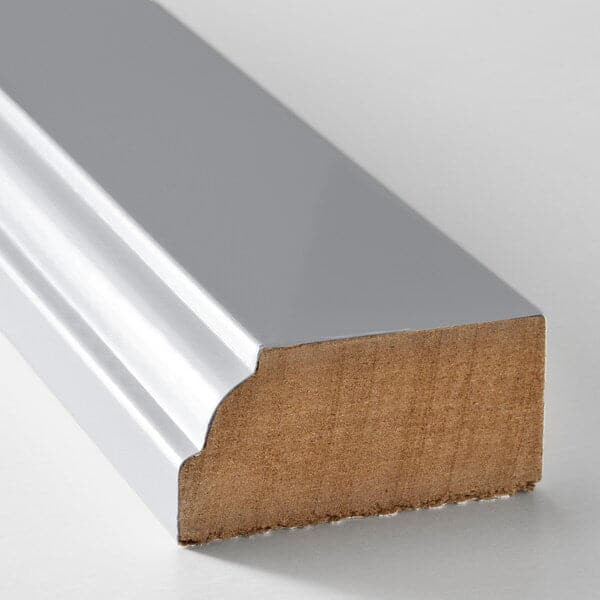 Ikea BODBYN - Contoured deco strip/moulding, grey, 221 cm