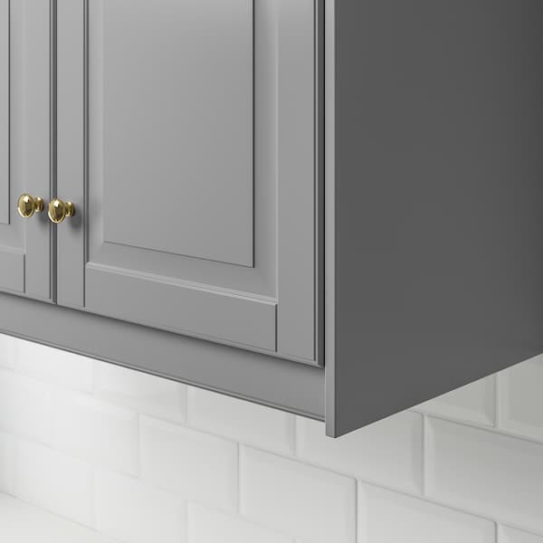 BODBYN - Contoured deco strip/moulding, grey