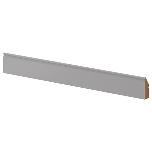 Ikea BODBYN - Decorative plinth for dishwasher, grey, 66x8 cm