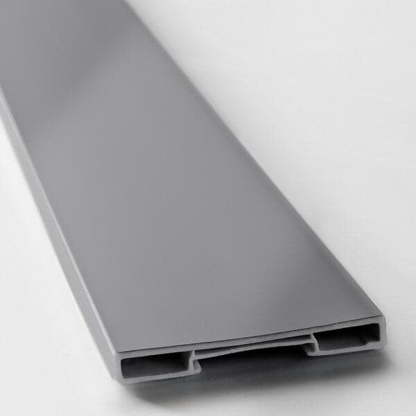 Ikea BODBYN - Plinth, grey, 220x8 cm