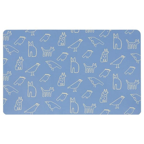 BÖNSYRSA - Desk pad, animal pattern, 60x37 cm