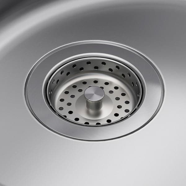 Ikea BOHOLMEN - Inset sink, 1 bowl, stainless steel, 45 cm