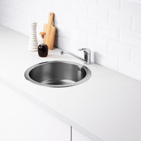 BOHOLMEN - Inset sink, 1 bowl, stainless steel, 45 cm - best price from Maltashopper.com 79157494