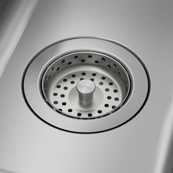 Ikea BOHOLMEN - Inset sink, 1 bowl, stainless steel, 47x30 cm