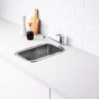 BOHOLMEN - Inset sink, 1 bowl, stainless steel, 47x30 cm - best price from Maltashopper.com 99157501