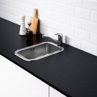 BOHOLMEN - Inset sink, 1 bowl, stainless steel, 47x30 cm - Premium Kitchen & Utility Sinks from Ikea - Just €79.99! Shop now at Maltashopper.com
