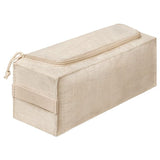 BOLLÖSUND toiletry bag, beige, 23x8x8 cm