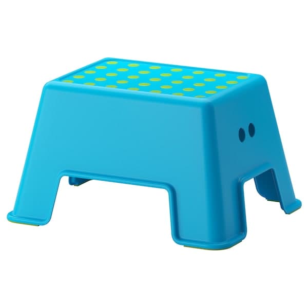 BOLMEN Ladder/stool - blue ,