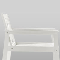 BONDHOLMEN - Garden armchair, white/beige - best price from Maltashopper.com 60558161